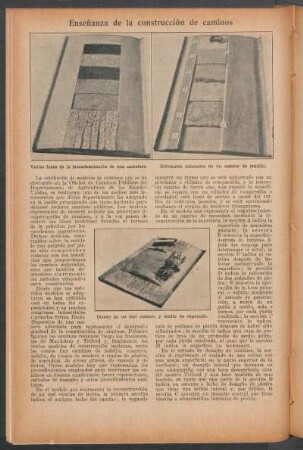 Enseñanza de la construcción de caminos