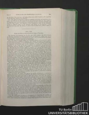 Chap. VIII. Origin of culture, as derived from the study of vegetables.