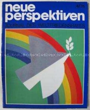 Zweimonatszeitschrift des Weltfriedensrates u.a. über neue Friedensinitiativen der UdSSR - Sachkonvolut