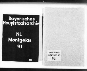 Fürst Karl von Wrede an Montgelas
