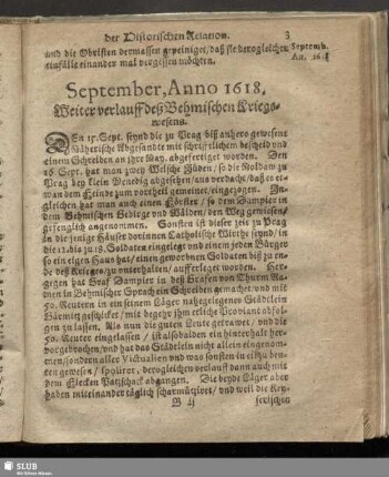September, Anno 1618