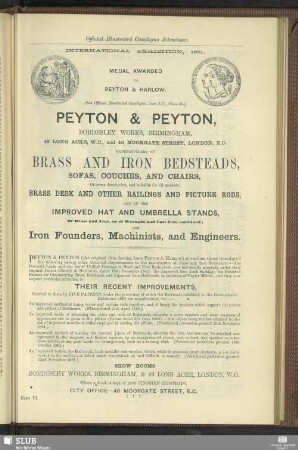 Official Illustrated Catalogue Advertiser