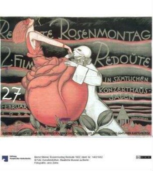 Rosenmontag Redoute 1922