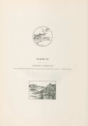 Plate 50. Chinese landscape