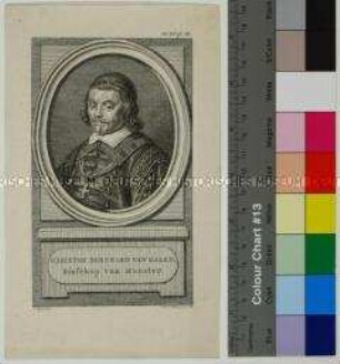 Porträt des Fürstbischofs von Münster, Christoph Bernhard von Galen
