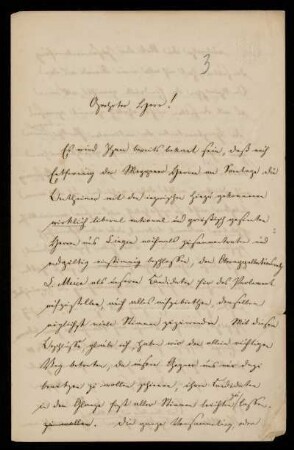 3: Brief von Anton Köhler an Gottlieb Planck, Neuenhaus, 29.1.1867