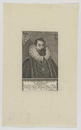 Bildnis des Jo. Christophorus Oelhafen de Schoellenbach