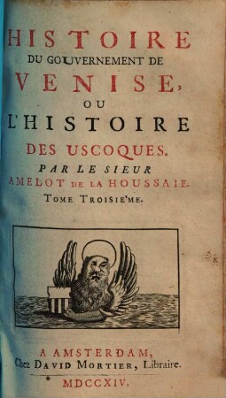 Histoire Du Gouvernement De Venise, 3