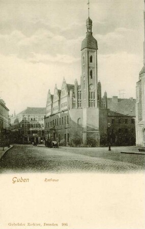 Postkarte, Guben (Gubin)