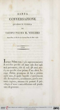 CXVIII. Santa Conversazione