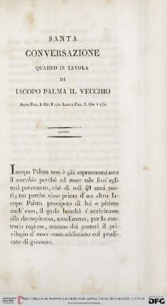 CXVIII. Santa Conversazione