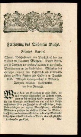 Fortsetzung des Siebenten Buchs.