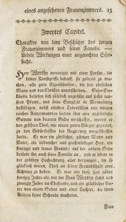 Zweytes Capitel