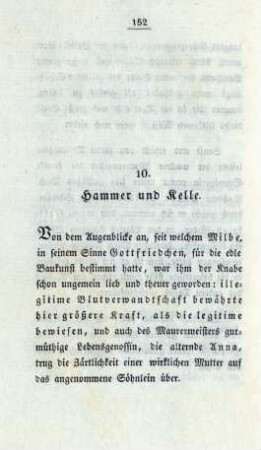 10. Hammer und Kelle
