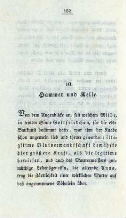 10. Hammer und Kelle