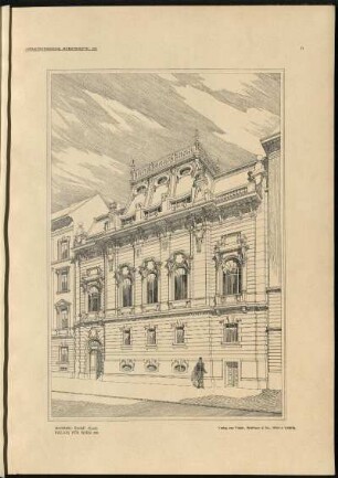 Tafel 6: Palais für Wien