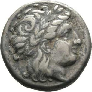 Münze, 1/2 Drachme (Hemidrachme), 4.Jhd. v. Chr.