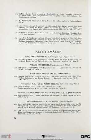 Mittwoch, 4. Juli 1934, vormittags 10 Uhr (Nr. 415-561)
