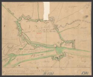 Plan de la ville de Minden