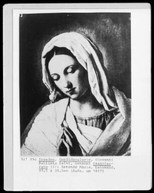 Die betende Maria