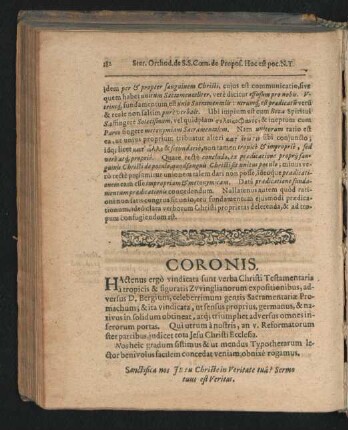 Coronis.