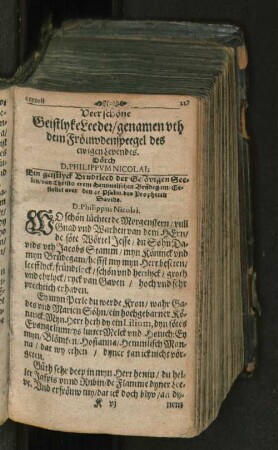 Veer schöne Geistlyke Leeder/ genamen vth dem Fröuwdenspeegel ...
