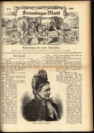 Ausgabe vom Sonntag, den 12. Januar 1908.