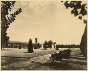 Maschinenfabrik Lindner, Berlin-Wittenau: Gartenansicht