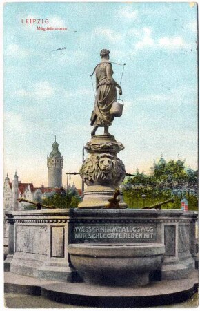 Leipzig : Mägdebrunnen