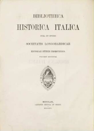 Codice diplomatico Laudense. 1, Laus Pompeia
