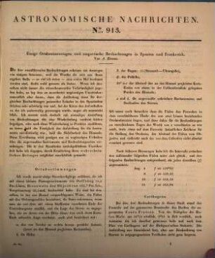 Astronomische Nachrichten : = Astronomical notes. 39. 1855