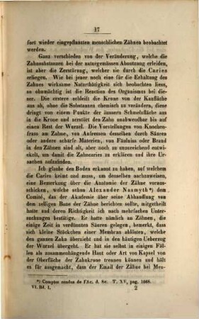 Journal der Chirurgie und Augenheilkunde. 36 = N.F. 6. 1847