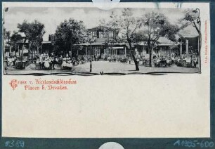 Das Westenschlösschen in Plauen bei Dresden