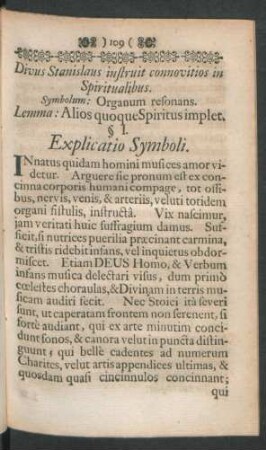 Divus Stanislaus instruit connovitios in Spiritualibus