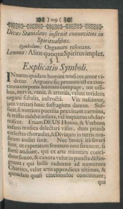 Divus Stanislaus instruit connovitios in Spiritualibus