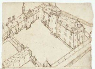 Melsungen, Landgrafenschloss, Umbauentwurf