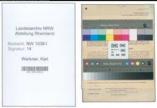 Entnazifizierung Karl Werkner , geb. 11.01.1901 (Polizist)