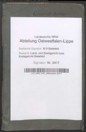 Sammelakten der freiwilligen Gerichtsbarkeit: Jahrgang 1856