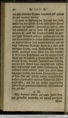 §. XI. Die auf dieses Fest geprägte Münze