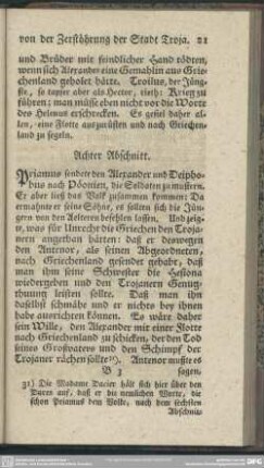 Achter Abschnitt
