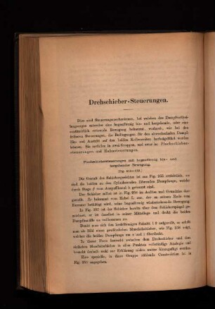 Drehschieber-Steuerungen.