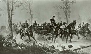 Frankreich, Sedan, Schlacht, Kalesche, Gemälde