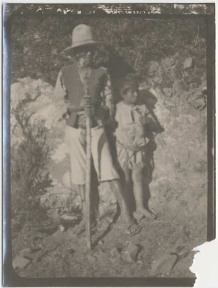 Alter Indianer auf der Isla del Sol, Titicacasee.