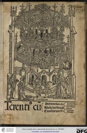 Comoediae cum directorio vocabulorum, sententiarum, artis comicae ...
