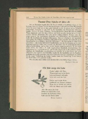 Thomas Otto Achelis 65 Jahre alt