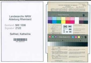 Entnazifizierung Katharina Seifried , geb. 02.04.1921 ()