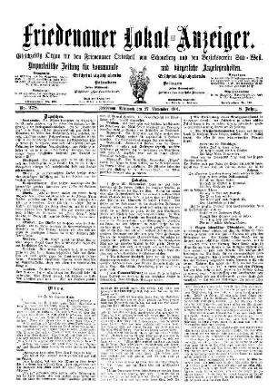 Nr. 278, 27.11.1901
