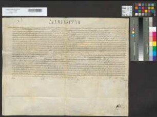 Papst Clemens XII. erteilt dem Erzbischof Clemens August bezüglich der Diözesen Paderborn, Hildesheim und Osnabrück auf 5 Jahre das Indult, je 2 Kanoniker zu dem geistlichen Regiment heranzuziehen.