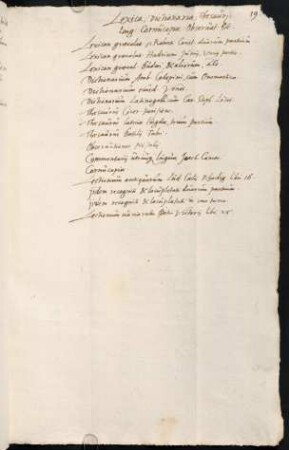 Lexica, Dictionaria, Thesauri, Ling. Cornucopiae, Observat. etc.