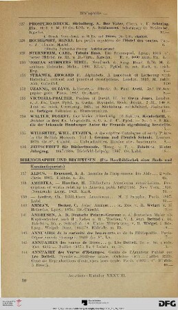 Bibliographie und Buchwesen (Nr. 137-400)